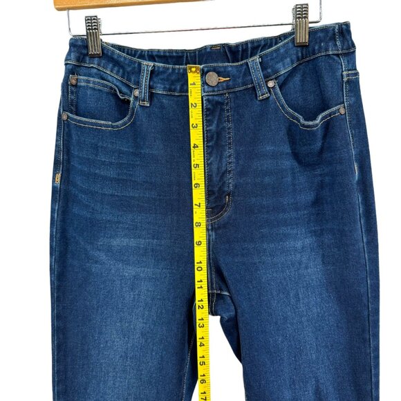 Soft Surroundings Jeans Womens Blue Flex Waist Modal Blend Stretch Denim Size 6 - Picture 8 of 10